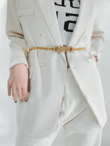Knot Buckle Metal Belt - Trendsi - Flyclothing LLC