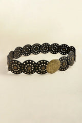 Vintage PU Leather Wide Belt - Trendsi - Flyclothing LLC