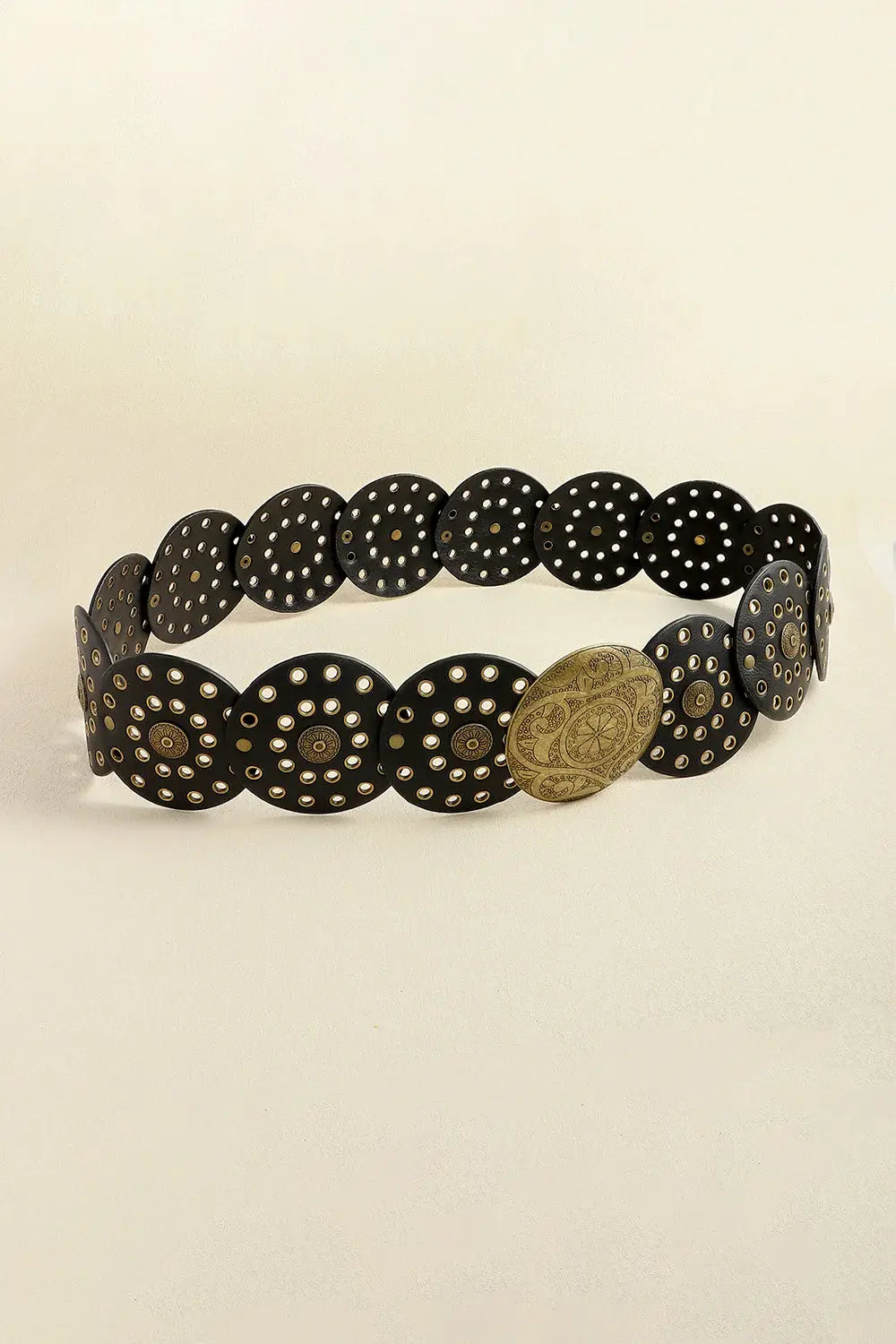 Vintage PU Leather Wide Belt - Trendsi - Flyclothing LLC