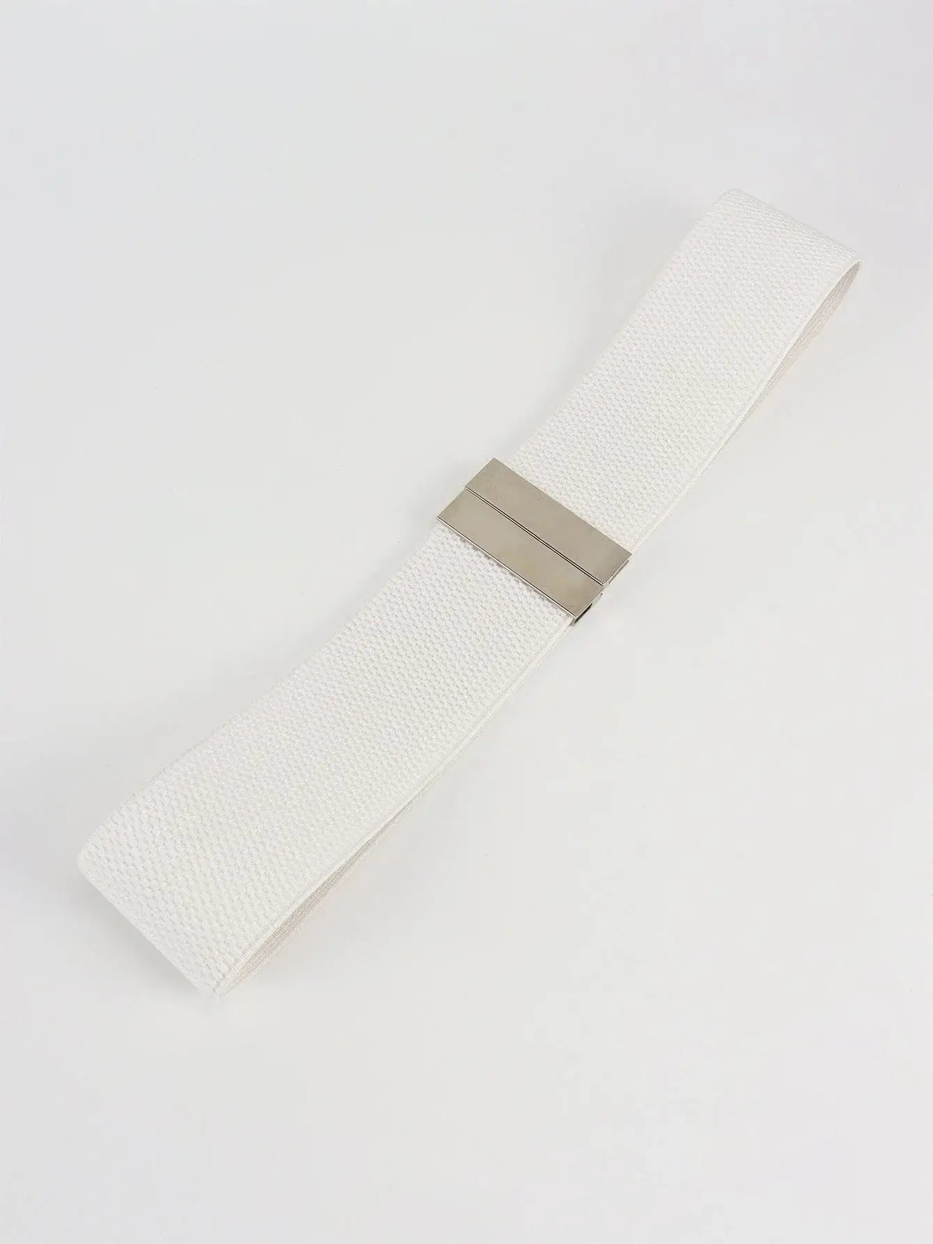 Alloy Buckle Elastic Belt - Trendsi - Flyclothing LLC