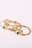 Constellation Stainless Steel Bypass Ring - Trendsi - Flyclothing LLC