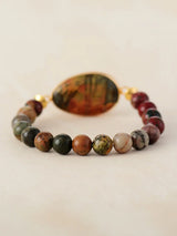 Geometrical Shape Beaded Bracelet - Trendsi - Flyclothing LLC