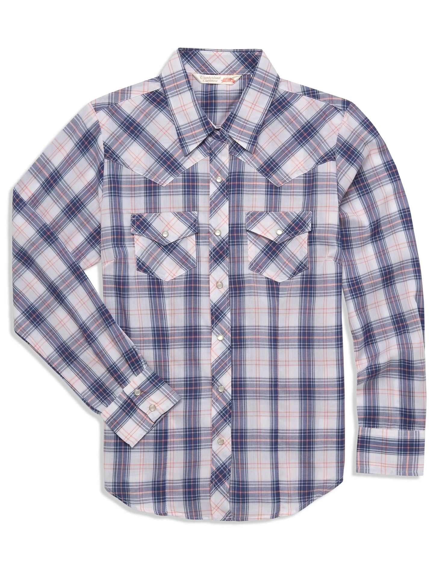 Women's Ely Cattleman Plaid Western Snap Shirt - Ely Cattleman - Flyclothing LLC