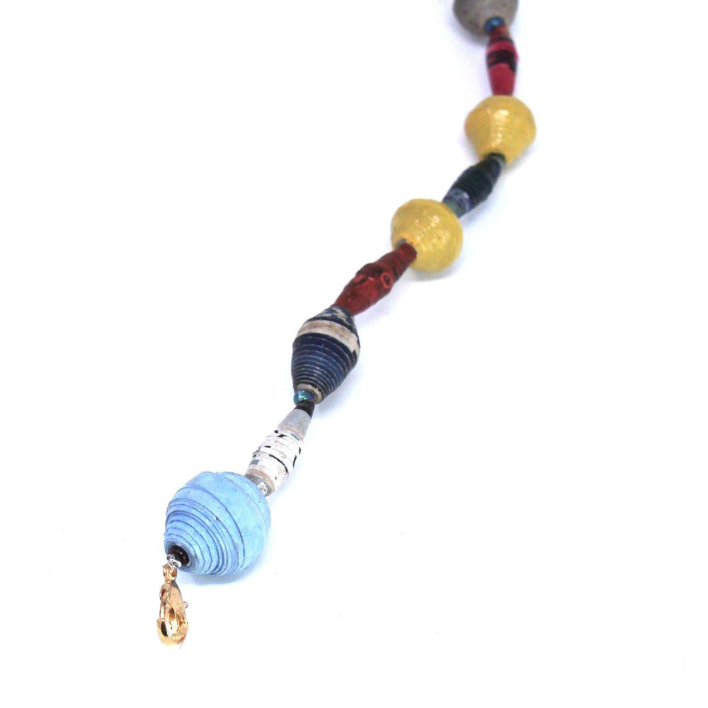Face Mask/Eyeglass Paper Bead Chain, Colorful Mixed Shapes - Creative Alternatives - Flyclothing LLC