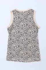 Printed Round Neck Tank - Trendsi - Flyclothing LLC