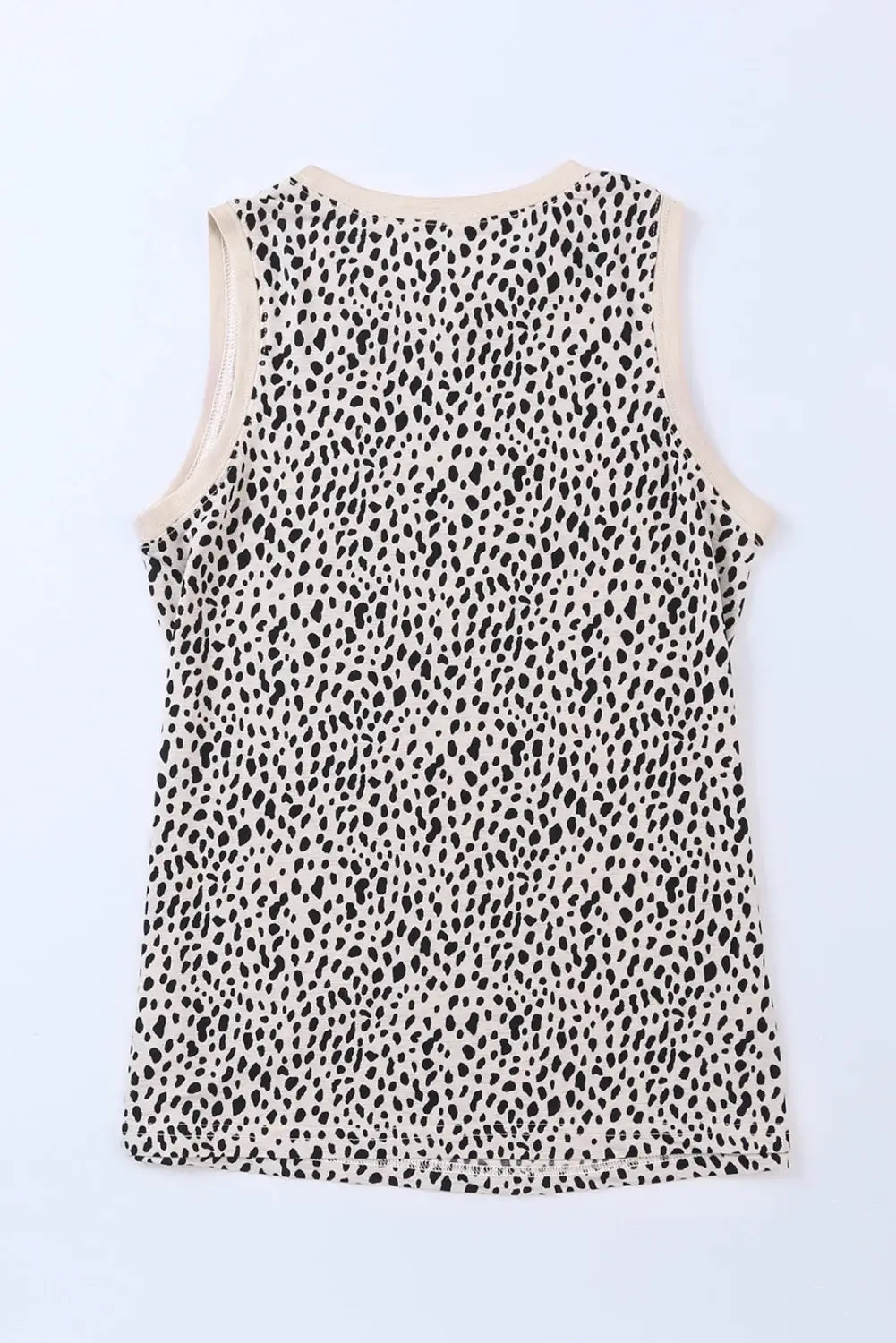 Printed Round Neck Tank - Trendsi - Flyclothing LLC