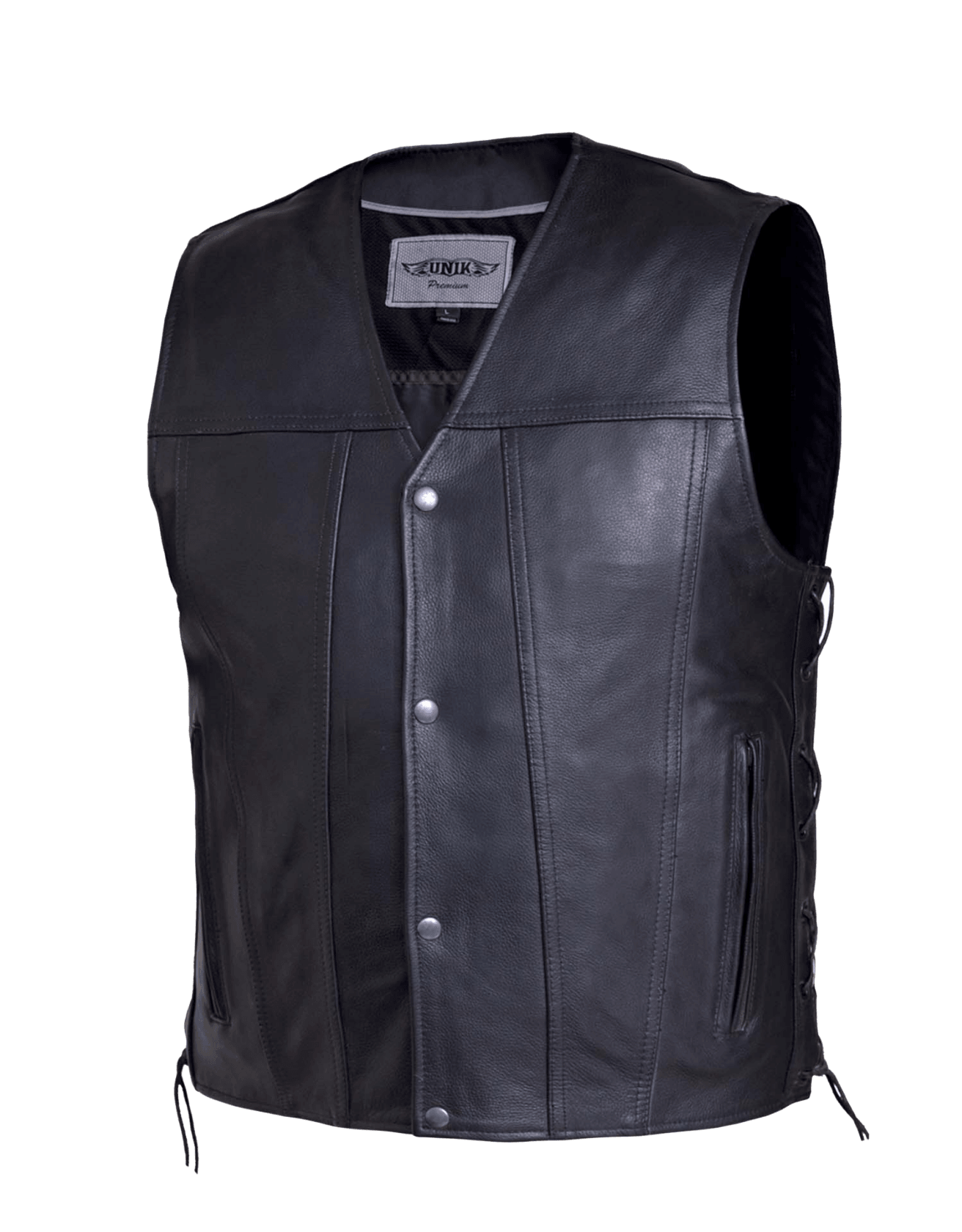 Unik International Mens Premium Leather Vest 2611.00