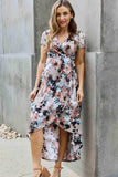 Heimish Give Me Roses Full Size Floral Maxi Wrap Dress - Trendsi - Flyclothing LLC