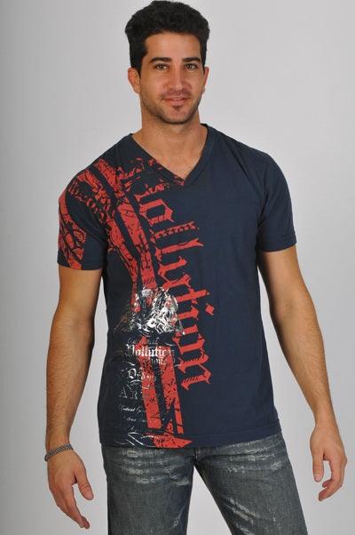 Pollution Clothing Royale V-Neck Shirt - Flyclothing LLC