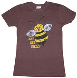 Let's Get Bizzy Flocked Tee - Anonymous