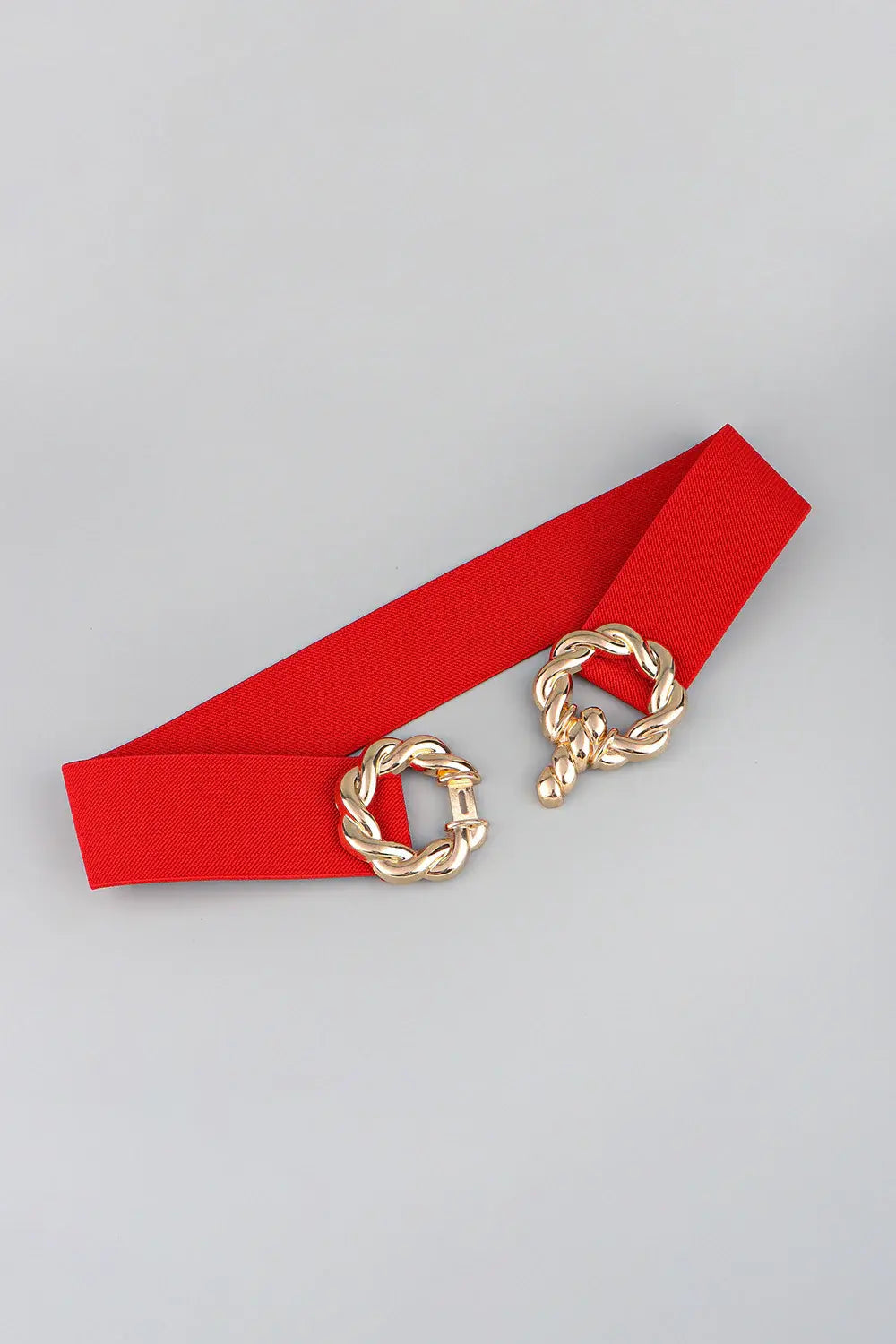 Zinc Alloy Buckle Elastic Belt - Trendsi - Flyclothing LLC