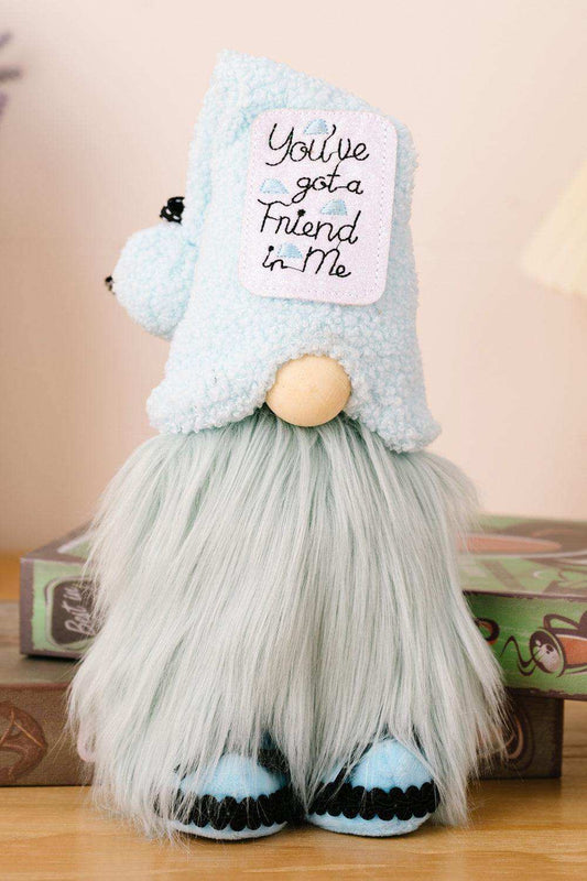 Mother's Day Pom-Pom Trim Faceless Gnome - Trendsi - Flyclothing LLC