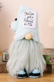 Mother's Day Pom-Pom Trim Faceless Gnome - Trendsi