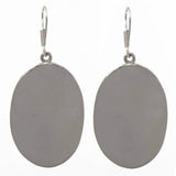 Banded Abalone Oval Earrings - Artisana - Flyclothing LLC