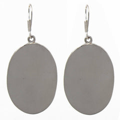 Banded Abalone Oval Earrings - Artisana