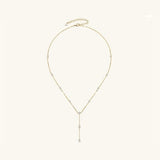 1.1 Carat Moissanite 925 Sterling Silver Necklace - Trendsi