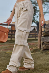 Loose Fit Long Jeans with Pockets - Trendsi - Flyclothing LLC