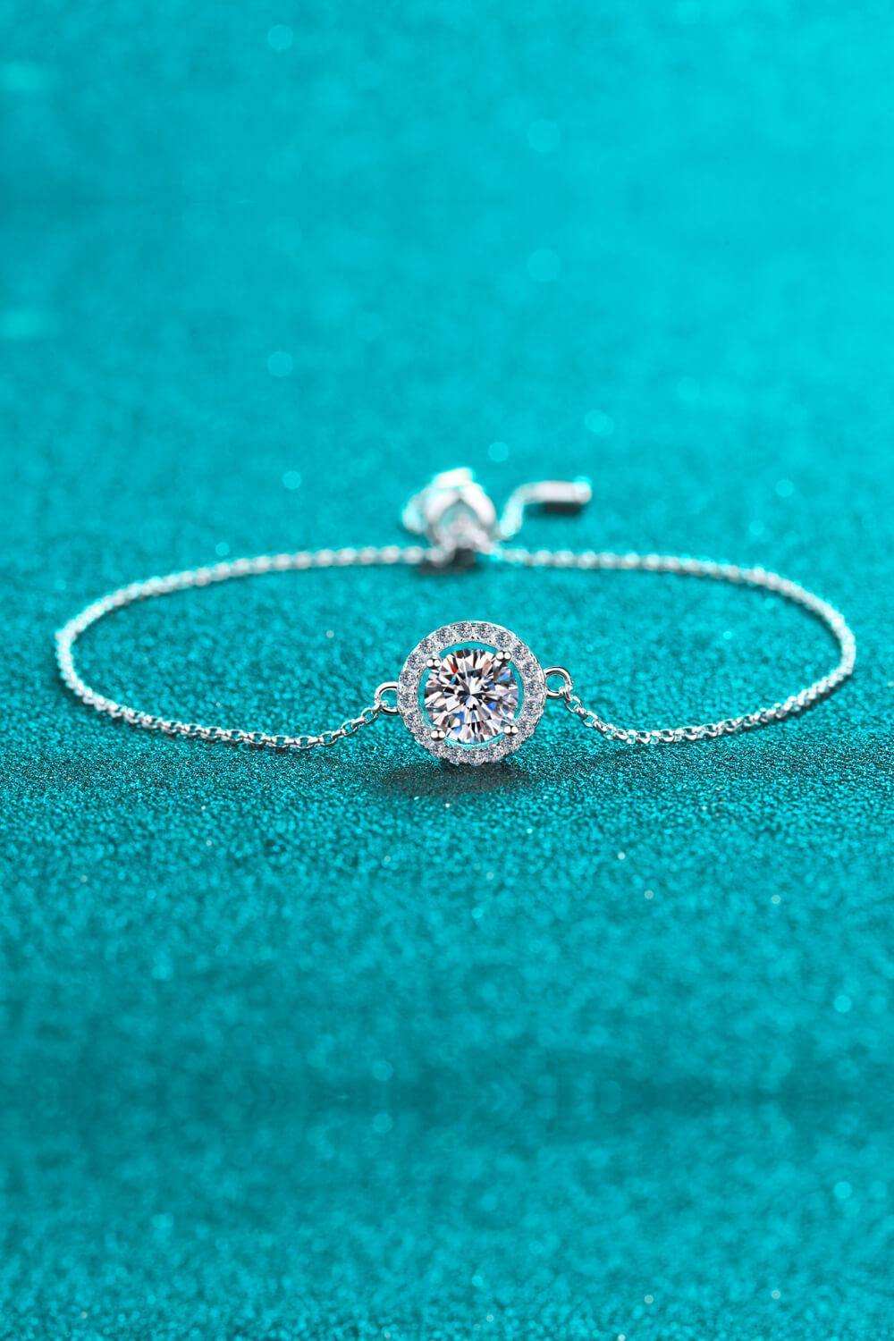 All For Fun 1 Carat Moissanite Bracelet - Trendsi - Flyclothing LLC