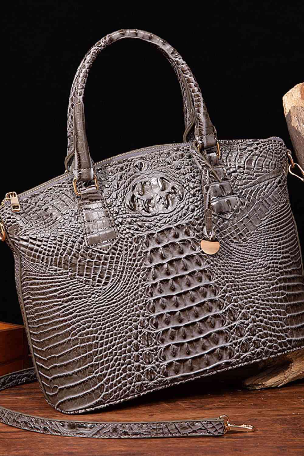 PU Leather Handbag - Trendsi - Flyclothing LLC