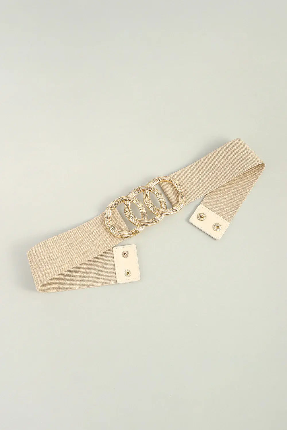 Zinc Alloy Buckle Elastic Wide Belt - Trendsi - Flyclothing LLC