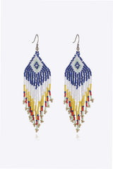 Beaded Dangle Earrings - Trendsi - Flyclothing LLC