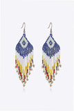 Beaded Dangle Earrings - Trendsi - Flyclothing LLC