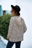 Full Size Printed Quarter-Snap Drop Shoulder Hoodie - Trendsi - Flyclothing LLC