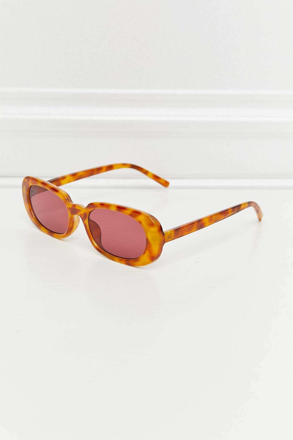 Oval Full Rim Sunglasses - Trendsi - Flyclothing LLC