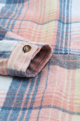 Plaid Dropped Shoulder Shacket - Trendsi