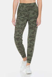 Leggings Depot Camouflage High Waist Leggings - Trendsi - Flyclothing LLC