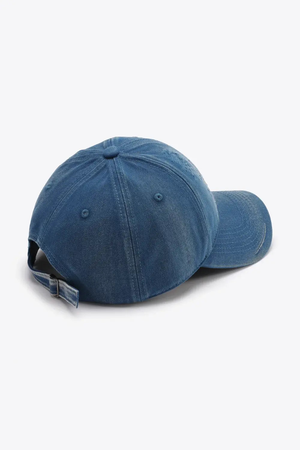 Distressed Adjustable Baseball Cap - Trendsi - Flyclothing LLC