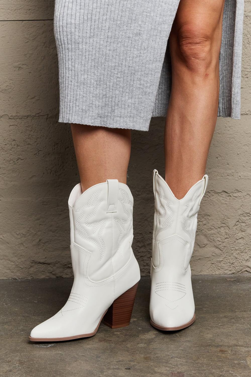 Legend Footwear Bella Cowboy Boots - Trendsi