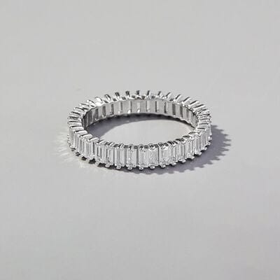 Zircon 925 Sterling Silver Ring - Flyclothing LLC