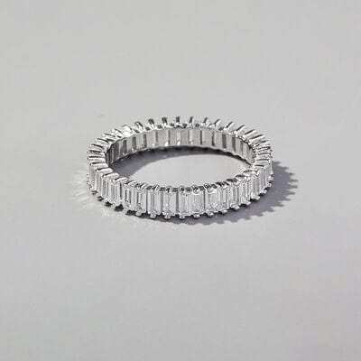Zircon 925 Sterling Silver Ring - Trendsi - Flyclothing LLC