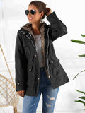 Full Size Hooded Jacket with Detachable Liner (Three-Way Wear) - Trendsi - Flyclothing LLC