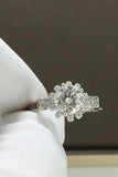 1 Carat Moissanite 925 Sterling Silver Ring - Trendsi