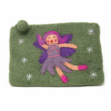 Hand Crafted Felt Starry Fairy Pouch - Global Groove Direct