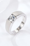 925 Sterling Silver I Carat Moissanite Ring - Trendsi