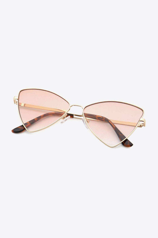 Metal Frame Cat-Eye Sunglasses - Trendsi - Flyclothing LLC