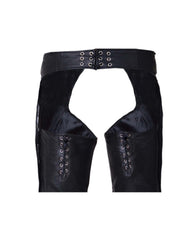 Unik International Ladies Premium Leather Chaps - Flyclothing LLC