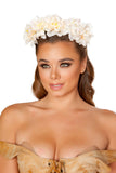 Roma Costume Large Floral Headband - Roma Costume