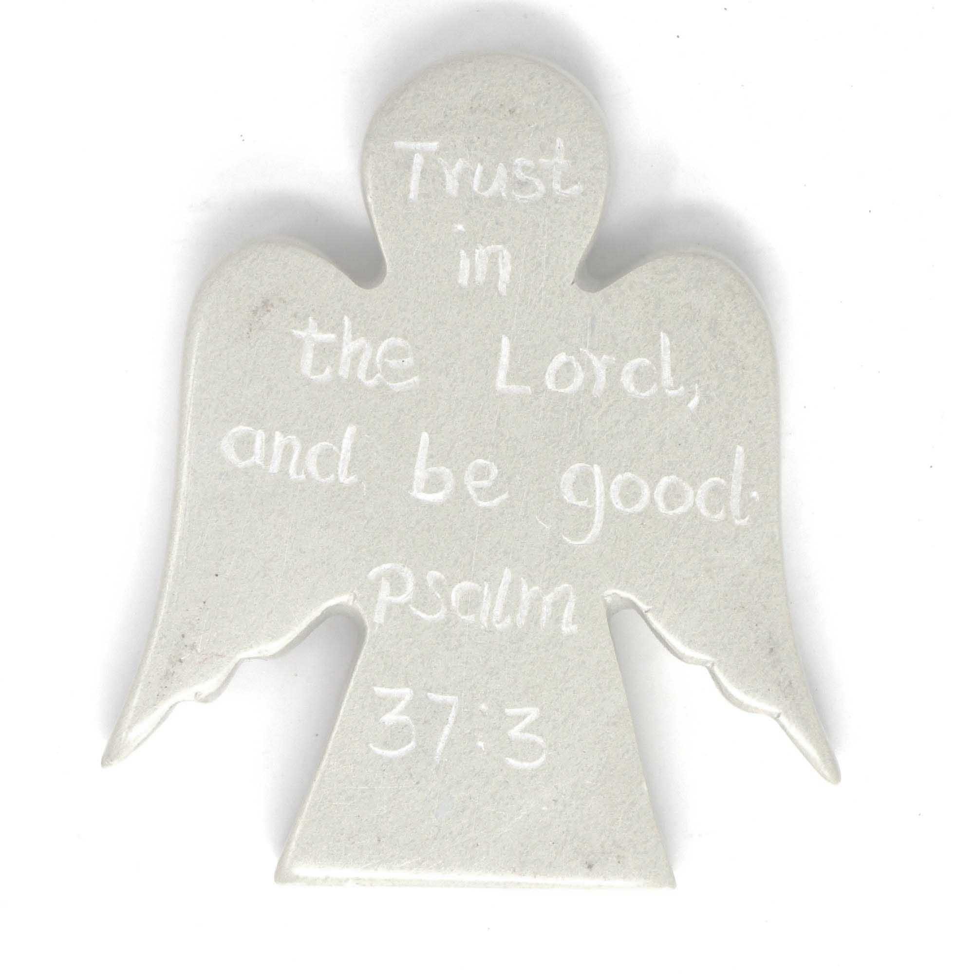 Angel Devotional Tokens with Psalm Inscriptions, Set of 2 - SMOLArt