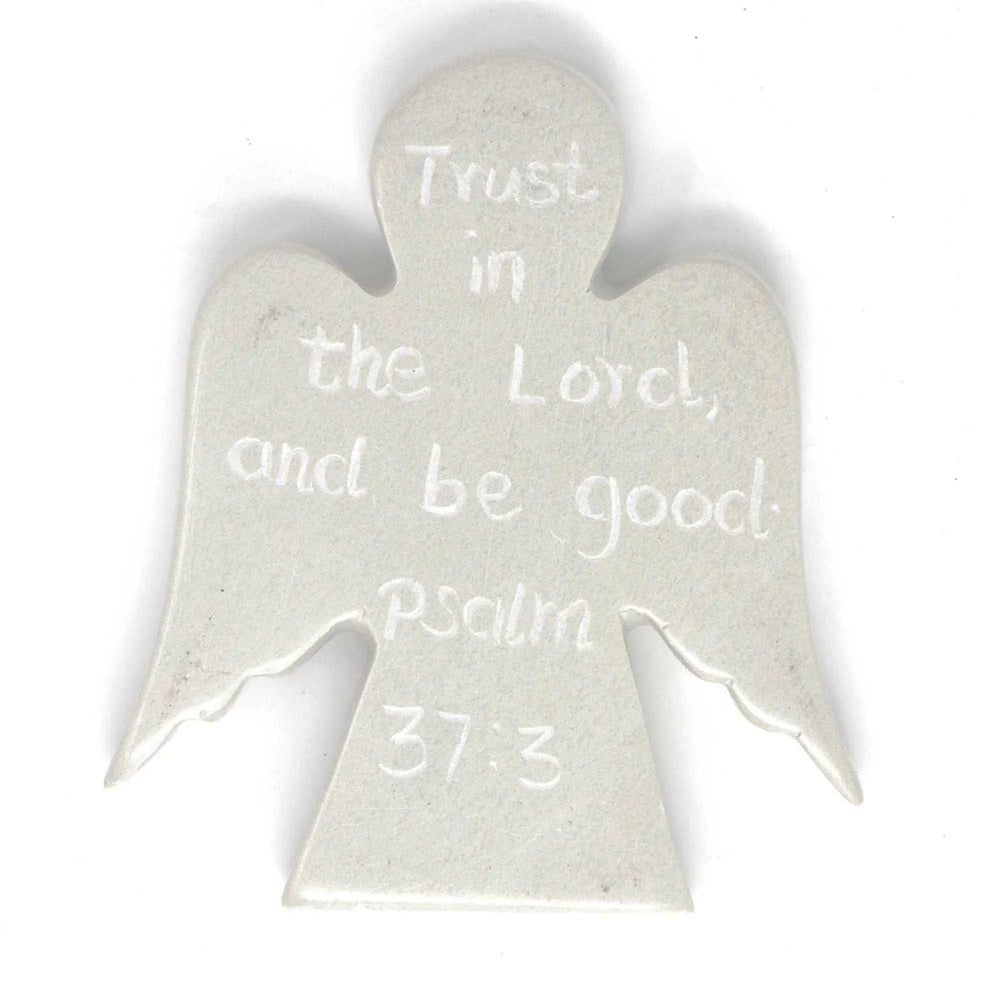 Angel Devotional Tokens with Psalm Inscriptions, Set of 2 - SMOLArt - Flyclothing LLC