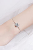 1 Carat Moissanite Chain Bracelet - Trendsi