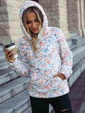 Teddy Hoodie with Pocket - Trendsi - Flyclothing LLC