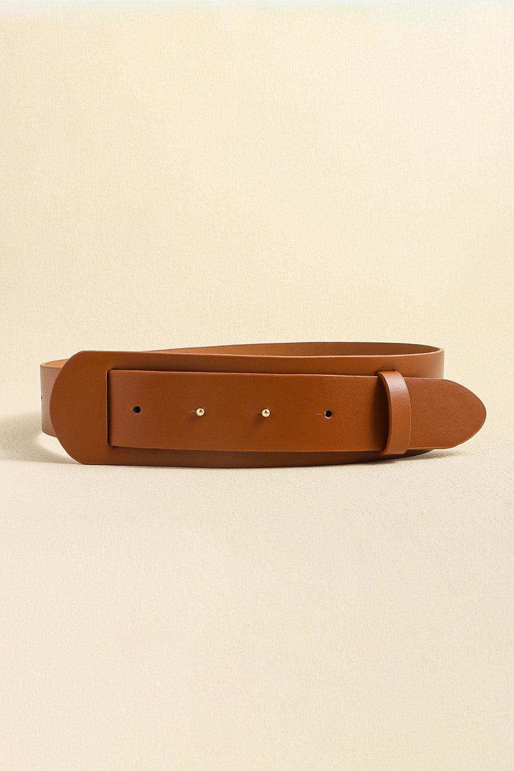 PU Leather Belt - Trendsi - Flyclothing LLC