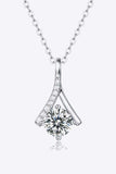 Special Occasion 1 Carat Moissanite Pendant Necklace - Trendsi - Flyclothing LLC