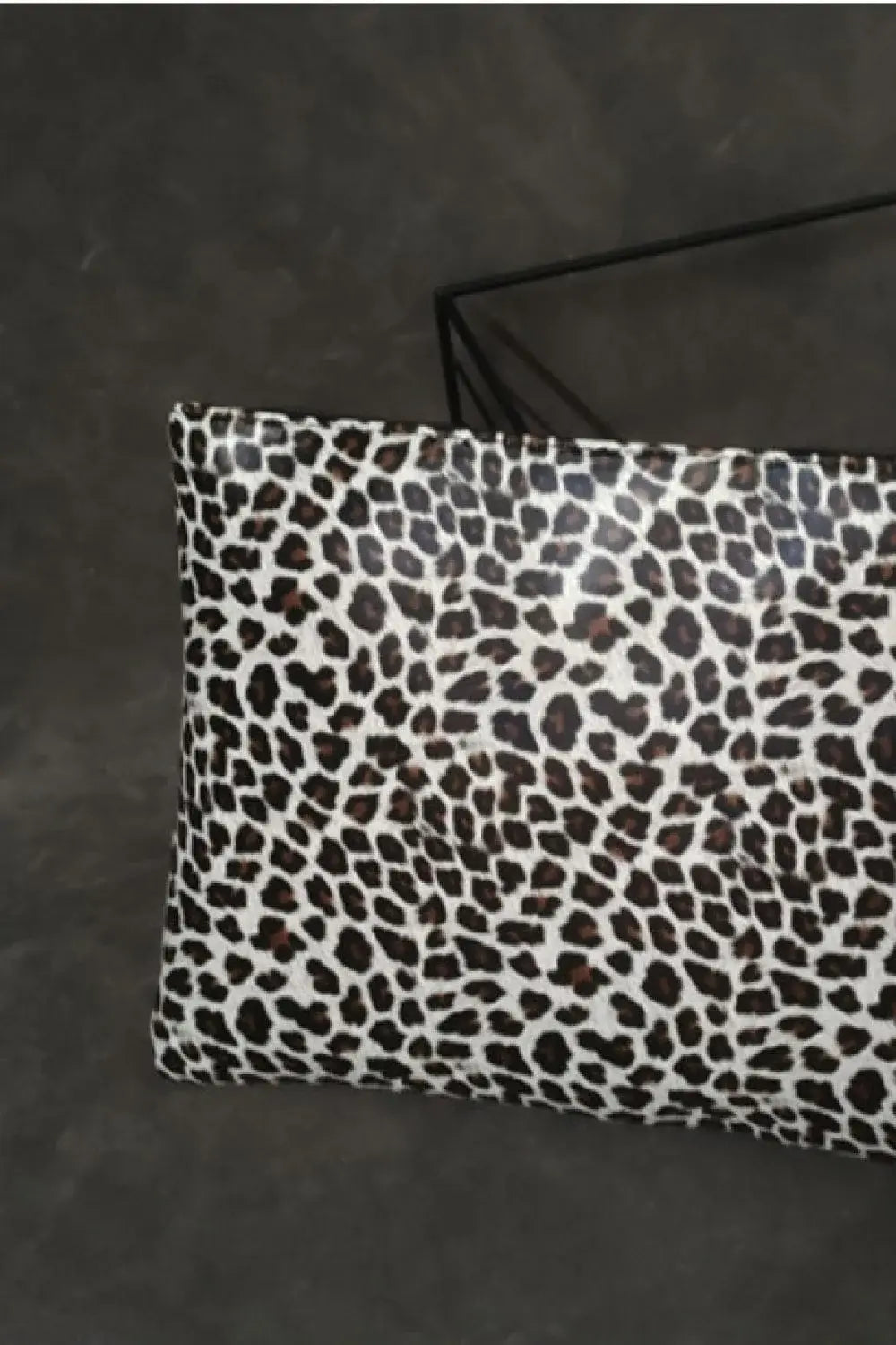 Leopard PU Leather Clutch - Trendsi - Flyclothing LLC