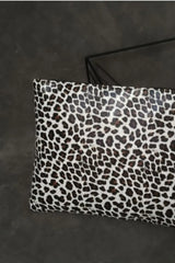 Leopard PU Leather Clutch - Trendsi - Flyclothing LLC