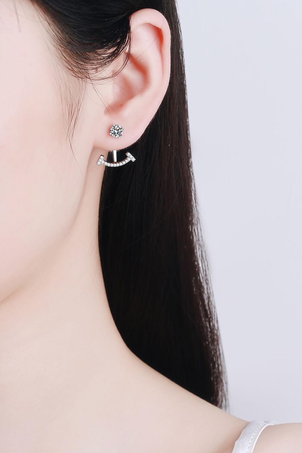 Two Ways To Wear Moissanite Earrings - Flyclothing LLC